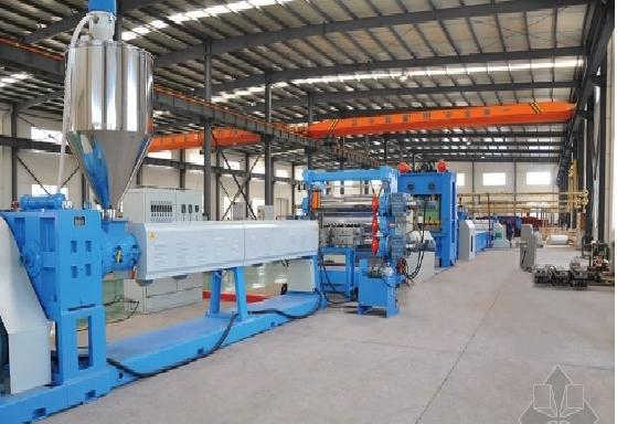 HDPE Earthwork Grid Machine