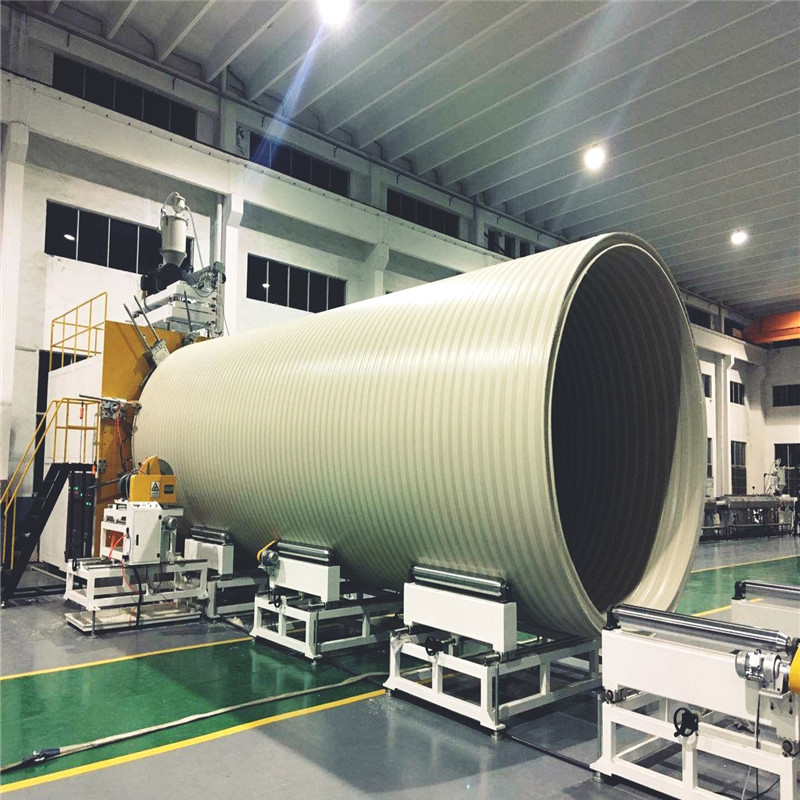 HDPE large diameter draining pollution pipe line