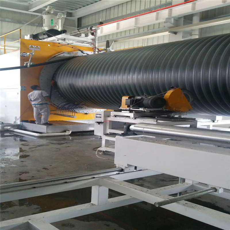 Large diameter winding tube unit