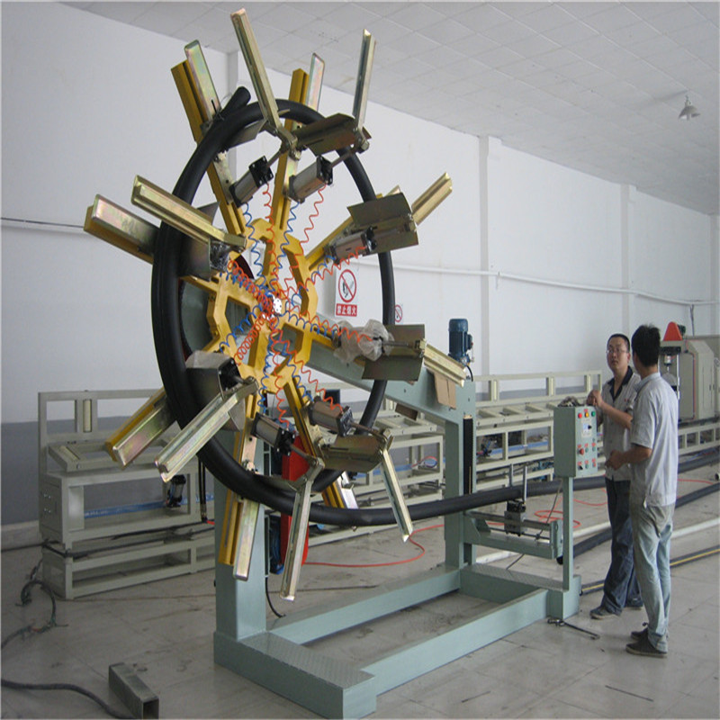 PE pipe production line