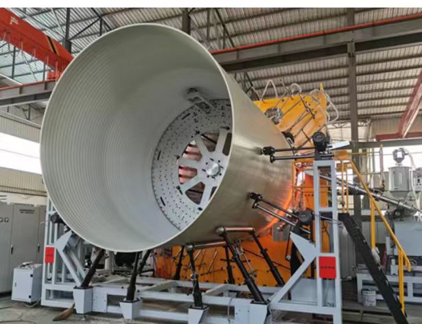 PPH tank spiral extrusion winding machine